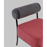 Кресло Ponpoun тёмно-серый бордо варинант исполнения - 2 | Loft Concept в Орле