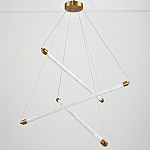 Светодиодная люстра Trumpet Tube Brass  варинант исполнения - 4 | Loft Concept в Орле