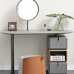 Консоль с зеркалом и  3-мя вращающимися ящиками Eloida варинант исполнения - 3 | Loft Concept в Орле