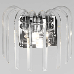 Бра цвета никель с изогнутыми хрустальными элементами Radiant Ribbons варинант исполнения - 2 | Loft Concept в Орле