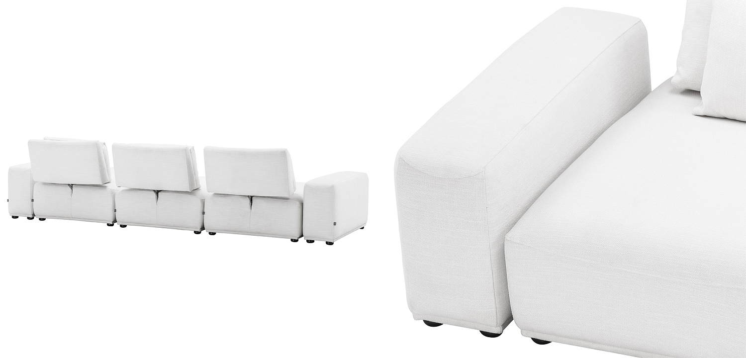 Диван Eichholtz Sofa Mondial Lounge white Диван Eichholtz Sofa Mondial Lounge white - Loft-Concept в Орле