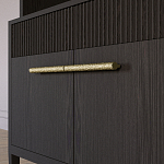 Стеллаж Primo с ящиками Темный орех варинант исполнения - 5 | Loft Concept в Орле