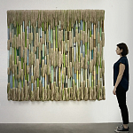 Художественный панно макраме Wall decor Voice the Forest варинант исполнения - 1 | Loft Concept в Орле