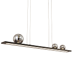 Светодиодная линейная люстра IONA Сhandelier black 103 варинант исполнения - 1 | Loft Concept в Орле