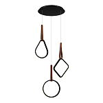 Подвесной светильник с геометрическими источниками света Geometric Architecture of Light варинант исполнения - 1 | Loft Concept в Орле