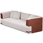 Трехместный диван Richmond с кожаной отделкой варинант исполнения - 2 | Loft Concept в Орле