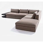 4-х местный Угловой модульный диван Zartаrn с приставным деревянным столиком варинант исполнения - 3 | Loft Concept в Орле