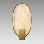 Бра с гравировкой на акриловом плафоне Gravyura Bronze варинант исполнения - 4 | Loft Concept в Орле