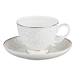 Чайный сервиз белого цвета из фарфора на 6 персон 15 предметов Floral Charm варинант исполнения - 1 | Loft Concept в Орле