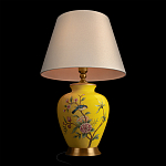 Настольная лампа желтая с изображением птиц Slip Away варинант исполнения - 10 | Loft Concept в Орле