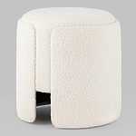 Дизайнерский Пуф Букле Poof Alice White Boucle  варинант исполнения - 3 | Loft Concept в Орле