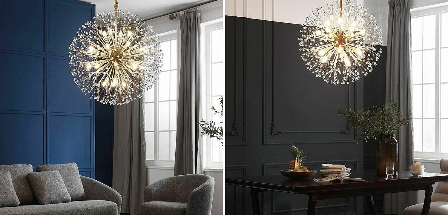 Люстра Dickinson Gold Chandelier Люстра Dickinson Gold Chandelier - Loft-Concept в Орле