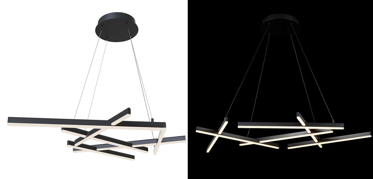Люстра Smeragde Light Chandelier black Люстра Smeragde Light Chandelier black - Loft-Concept в Орле