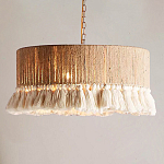 Люстра круглая плетеная с кисточками Solar Glow варинант исполнения - 9 | Loft Concept в Орле