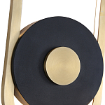 Бра с овальной рамой цвета латунь Midnight Orbit варинант исполнения - 1 | Loft Concept в Орле