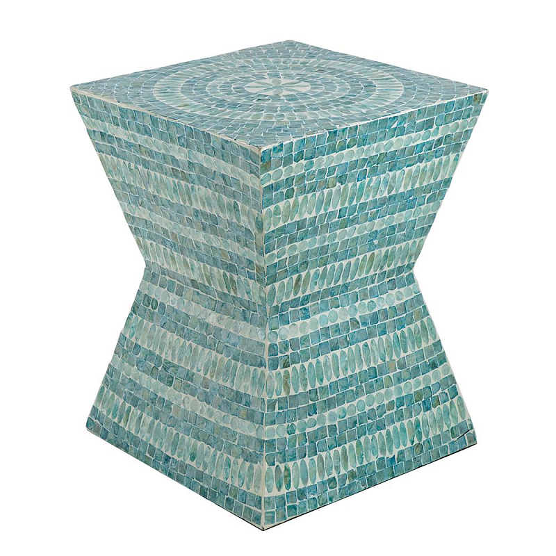 Столик дизайнерский Tiles of the sea Синий Столик дизайнерский Tiles of the sea Синий в Орле | Loft Concept