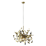 Подвесной светильник с металлическими круглыми элементами Terzani Argent варинант исполнения - 6 | Loft Concept в Орле