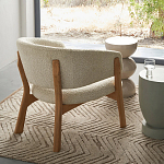 Приставной столик из массива манго Tom-tom Grey варинант исполнения - 5 | Loft Concept в Орле