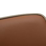 Стул барный с терракотовой обивкой из экокожи Spectacular High Chair варинант исполнения - 4 | Loft Concept в Орле