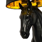 Horse Statue Floor Lamp Большой светильник Черная Лошадь варинант исполнения - 1 | Loft Concept в Орле