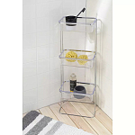 Полка напольная трехъярусная для ванной Bathroom Floor Shelf варинант исполнения - 6 | Loft Concept в Орле