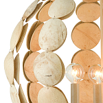 Люстра в форме шара с декором из круглых декоративных элементов Texture Discs варинант исполнения - 1 | Loft Concept в Орле