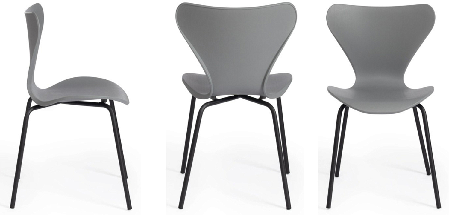 Стул Julissa Grey Chair Стул Julissa Grey Chair - Loft-Concept в Орле