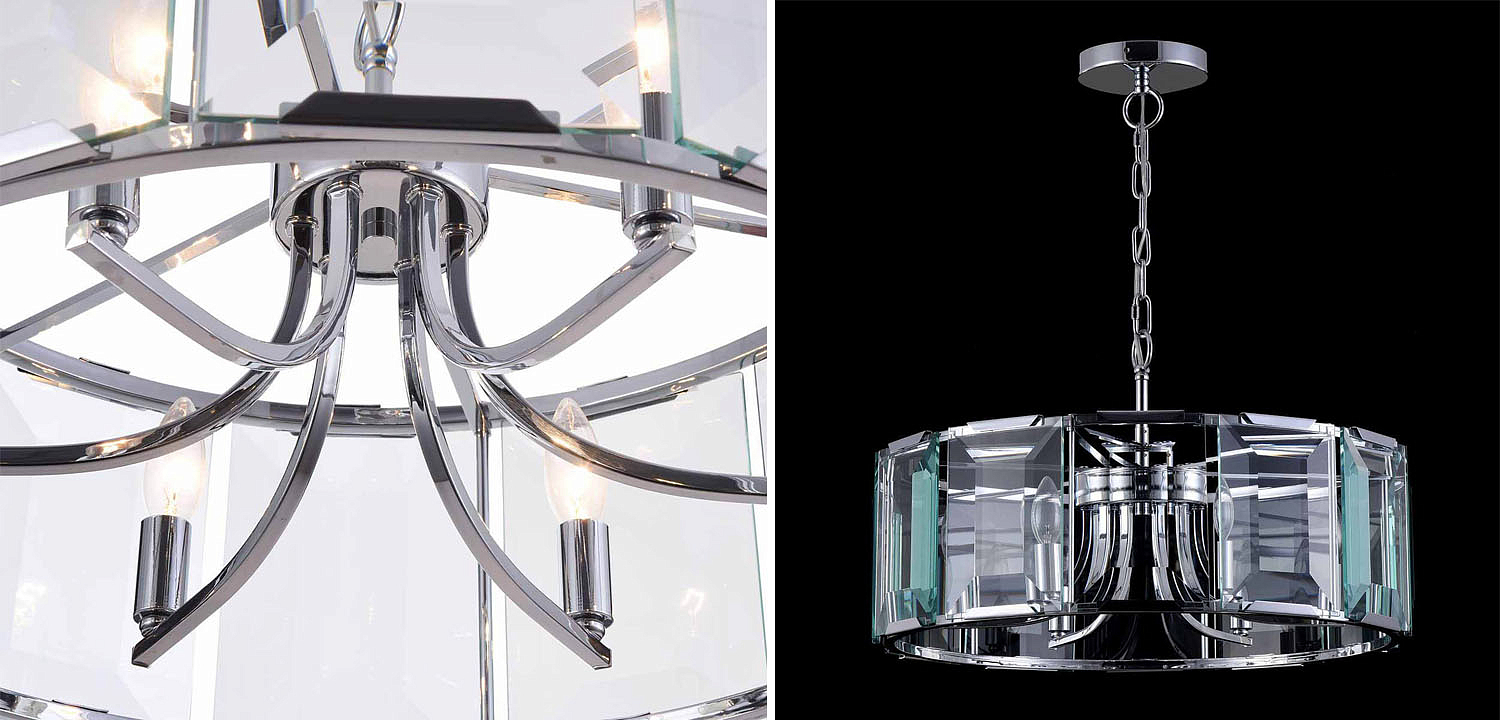 Люстра Harlow Crystal Round Chandelier chrome 6 Люстра Harlow Crystal Round Chandelier chrome 6 - Loft-Concept в Орле