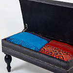 Мягкая банкетка с зоной для хранения Casket Dark Grey варинант исполнения - 4 | Loft Concept в Орле