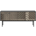 ТВ-тумба с зеркальным декором Serena TV-Stand варинант исполнения - 2 | Loft Concept в Орле