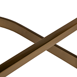 Стул барный букле бежевый с каркасом цвета матовое золото Tactility варинант исполнения - 4 | Loft Concept в Орле