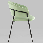 Стул в велюре фисташкового цвета Horizon варинант исполнения - 2 | Loft Concept в Орле