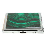 Портсигар на 10 сигарет с газовой зажигалкой из натурального камня Малахит Stone Cigarettes Cases варинант исполнения - 5 | Loft Concept в Орле