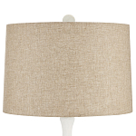 Торшер с белым каркасом и тканевыми абажуром Natural Stems варинант исполнения - 4 | Loft Concept в Орле