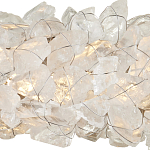 Люстра светодиодная фактурная в форме кольца Amber Crystal варинант исполнения - 1 | Loft Concept в Орле