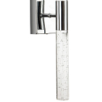 Бра со стеклянным плафоном хром Gileberte Glass Tube Wall Lamp Chrome варинант исполнения - 2 | Loft Concept в Орле