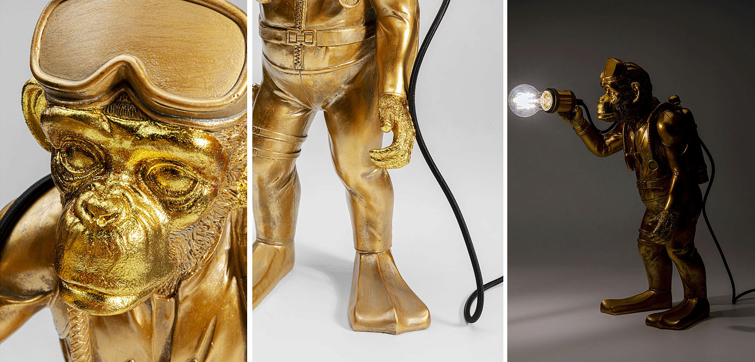 Настольная лампа Monkey Diver Table Lamp Настольная лампа Monkey Diver Table Lamp - Loft-Concept в Орле