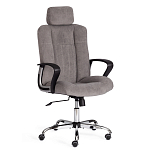 Кресло компьютерное City Chair хром флок варинант исполнения - 2 | Loft Concept в Орле