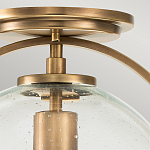 Потолочный светильник с прозрачным стеклянным шаром с эффектом пузырьков Hinkley варинант исполнения - 14 | Loft Concept в Орле