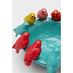 Декоративное дизайнерское блюдо разноцветные попугаи  варинант исполнения - 2 | Loft Concept в Орле