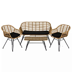 Кушетка плетеная из ротанга Wicker Сouch варинант исполнения - 5 | Loft Concept в Орле