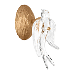 Бра с прозрачной стеклянной фигуркой птички Serip Voa варинант исполнения - 3 | Loft Concept в Орле