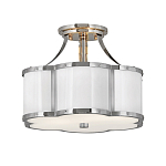 Потолочный светильник с декоративными заклепками Hinkley  варинант исполнения - 11 | Loft Concept в Орле