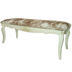 Банкетка велюр в стиле прованс Blaise French Seating Banquette варинант исполнения - 1 | Loft Concept в Орле