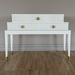 Премиальная Консоль с тремя ящиками Elsa Dreams White варинант исполнения - 3 | Loft Concept в Орле