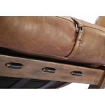 Двухместный диван Duncan винтажная коричневая кожа варинант исполнения - 3 | Loft Concept в Орле