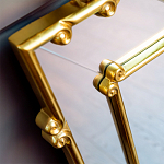 Зеркало прямоугольное Golden Classic Ornament Mirror варинант исполнения - 3 | Loft Concept в Орле