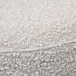 Кресло без подлокотников с обивкой из белой ткани букле Pacification варинант исполнения - 3 | Loft Concept в Орле