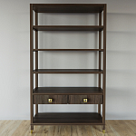 Стеллаж с двумя ящиками Elsa Dreams Walnut варинант исполнения - 4 | Loft Concept в Орле