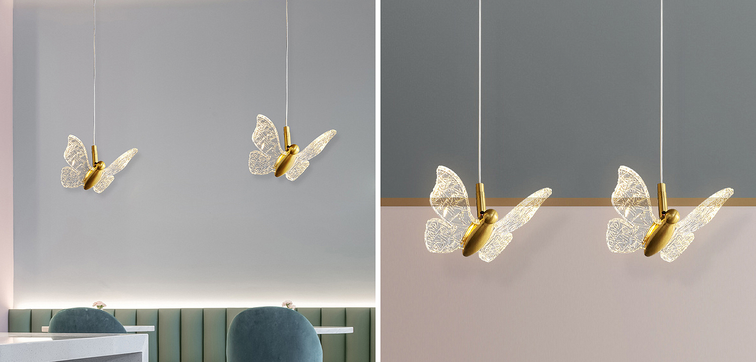 Butterfly Pendant Lamp H Butterfly Pendant Lamp H - Loft-Concept в Орле